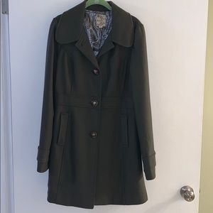 Tulle Green Coat